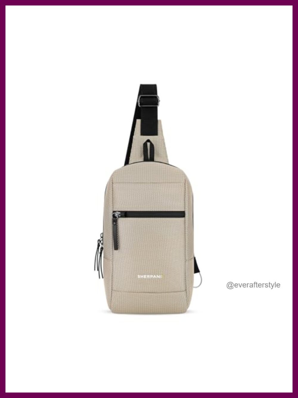 Sherpani Metro Anti-Theft Reversible Sling Crossbody Bag Recycled Nylon